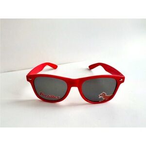Portillo's Merchandise Memorabilia Collectible Red Sunglasses w/Logo & Dog Pokey
